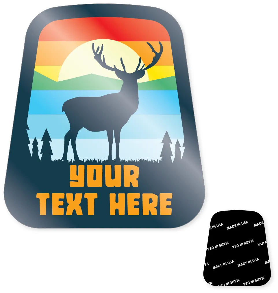 Premium Stock Image 1/4" Acrylic Magnet - USA Made