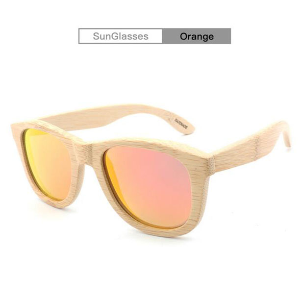 Wooden Sunglasses with Polarized Lens 6