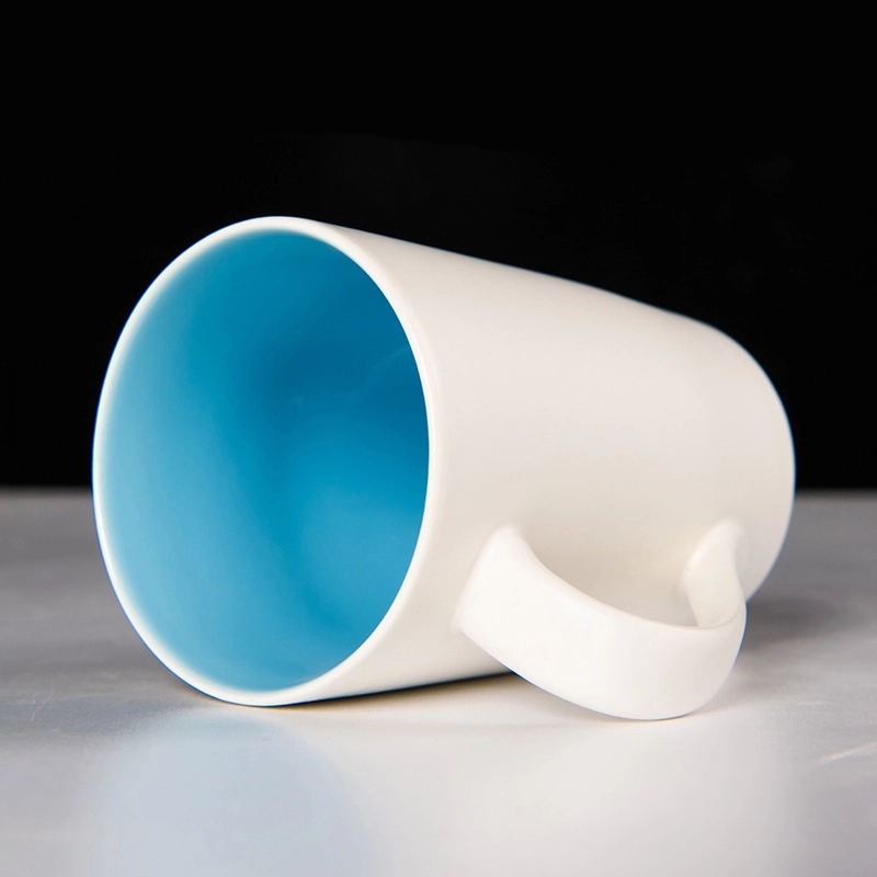 Custom Logo 12 oz Ceramic Coffee Mug 8
