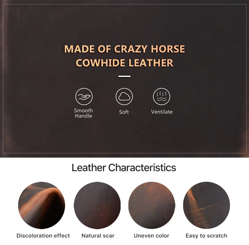 4-cigar Vintage Genuine Leather Cigar Case 1
