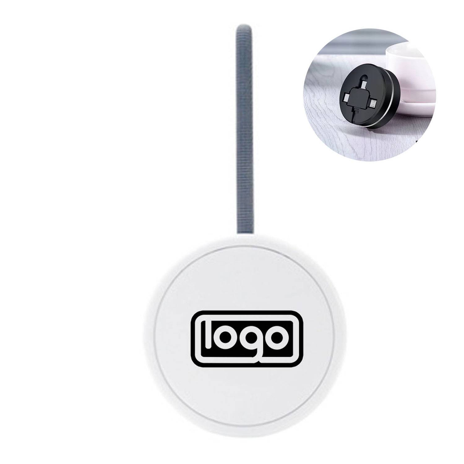 Portable Unilateral Retractable 3-in-1 Charging Cable 2