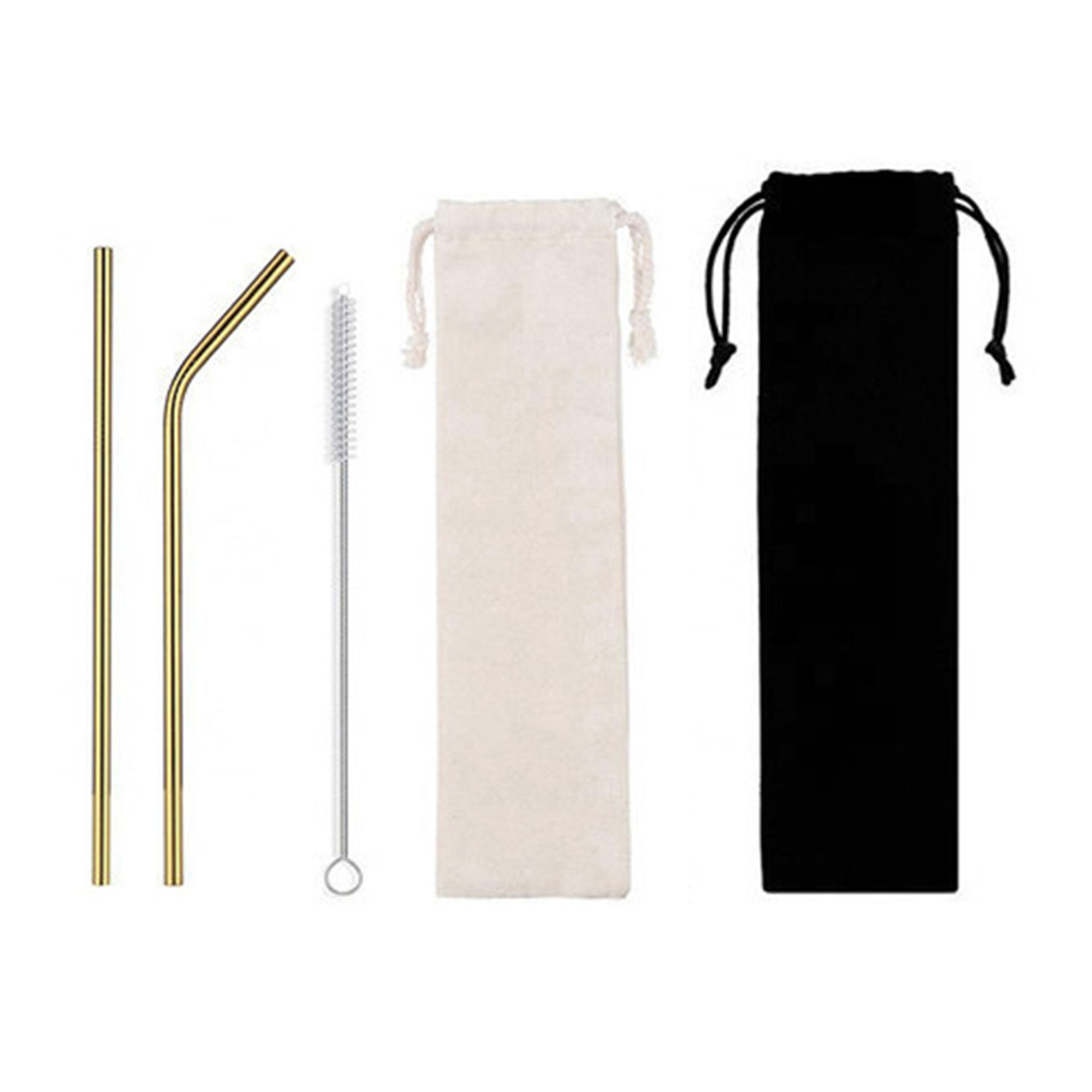 3 In 1 Reusable Stainless Steel Straw Set 9
