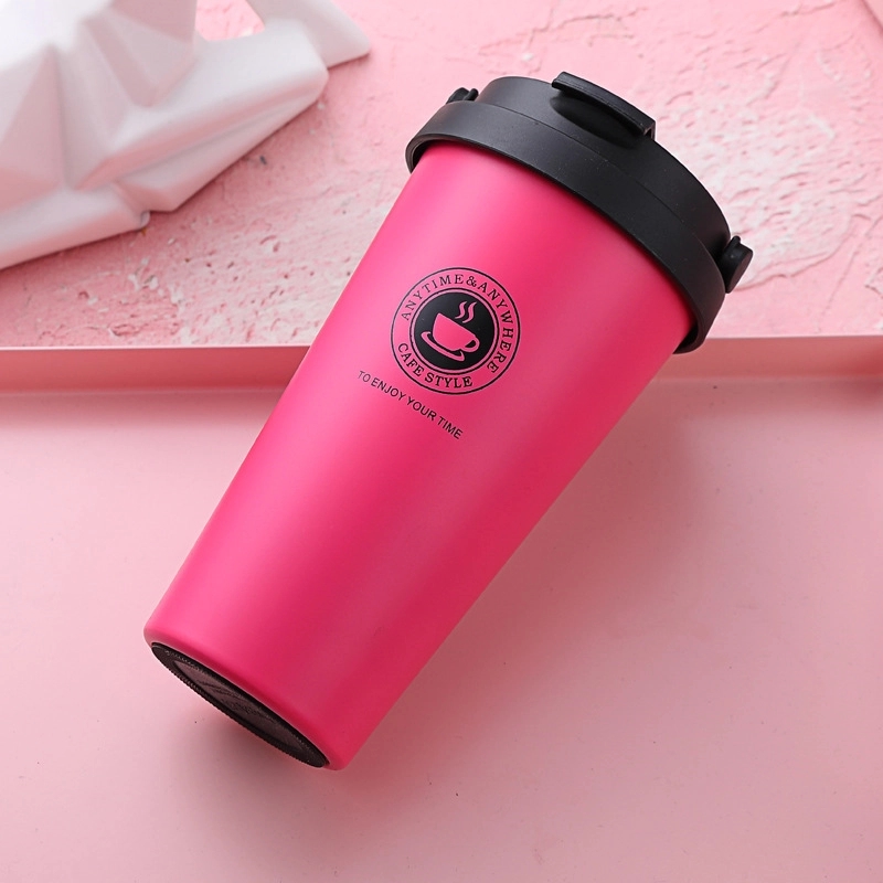 Custom 17 oz Portable Stainless Steel Travel Mug 9