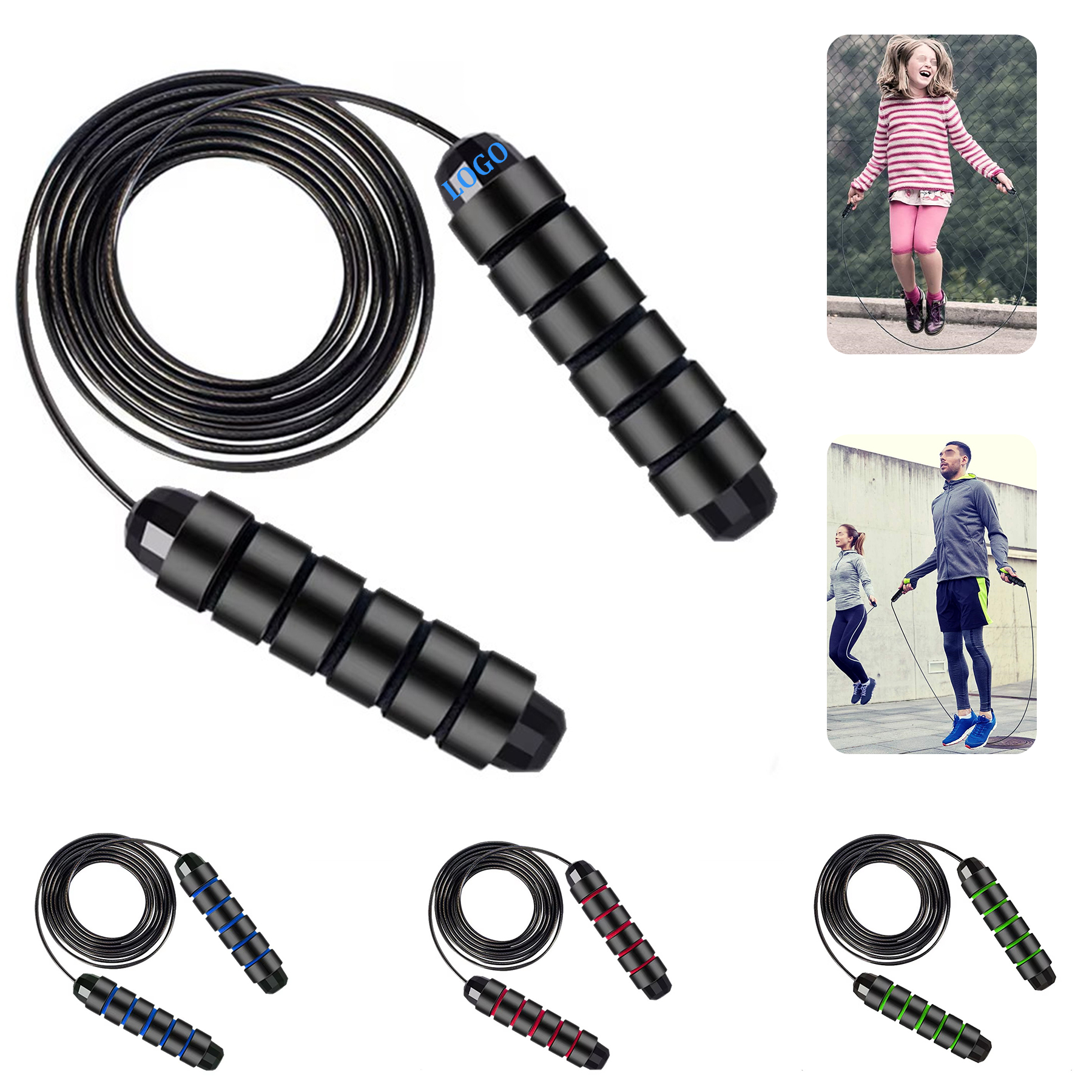 Adjustable Steel Jump Rope 5