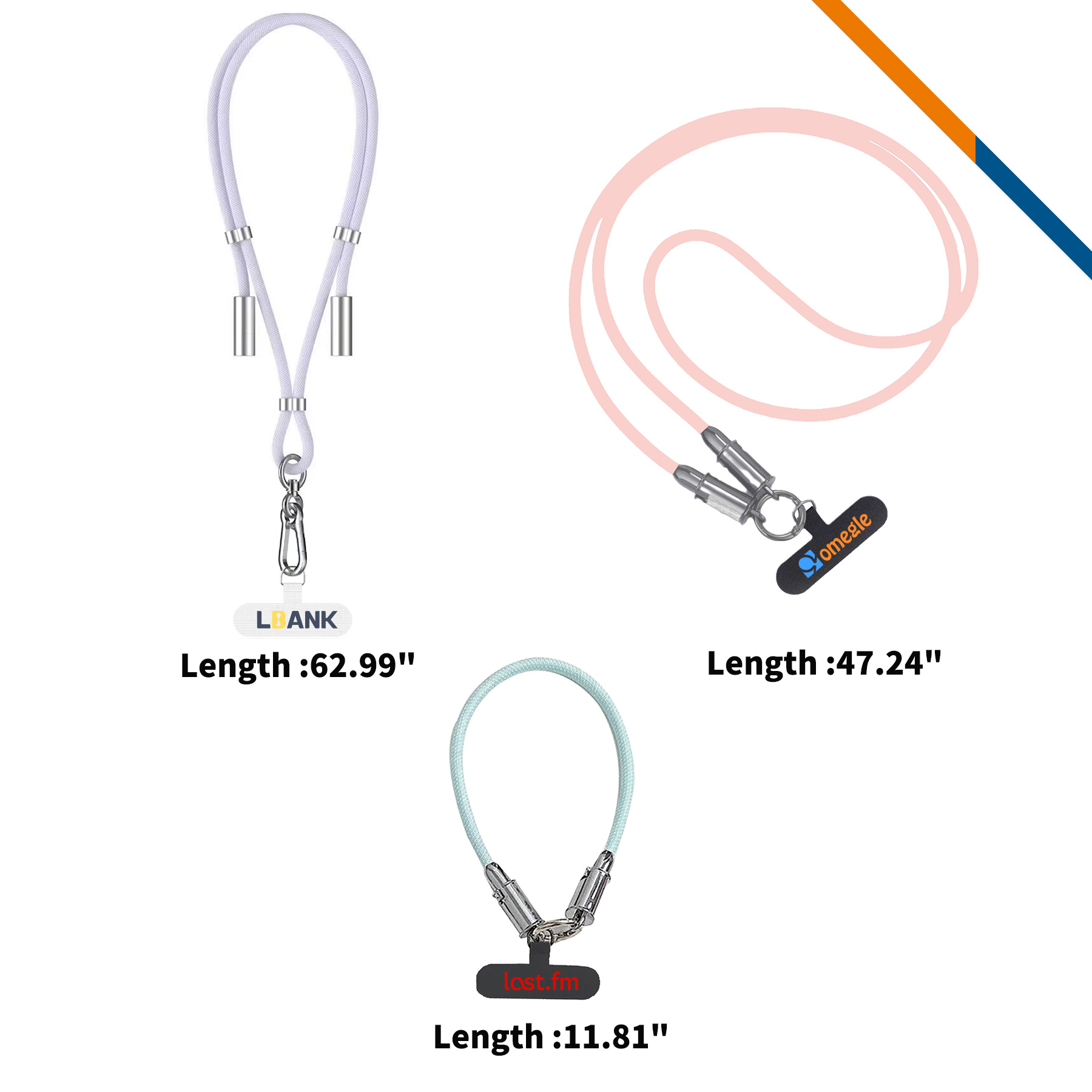 Zap Phone Tether Lanyard Fast Charging Cable 8
