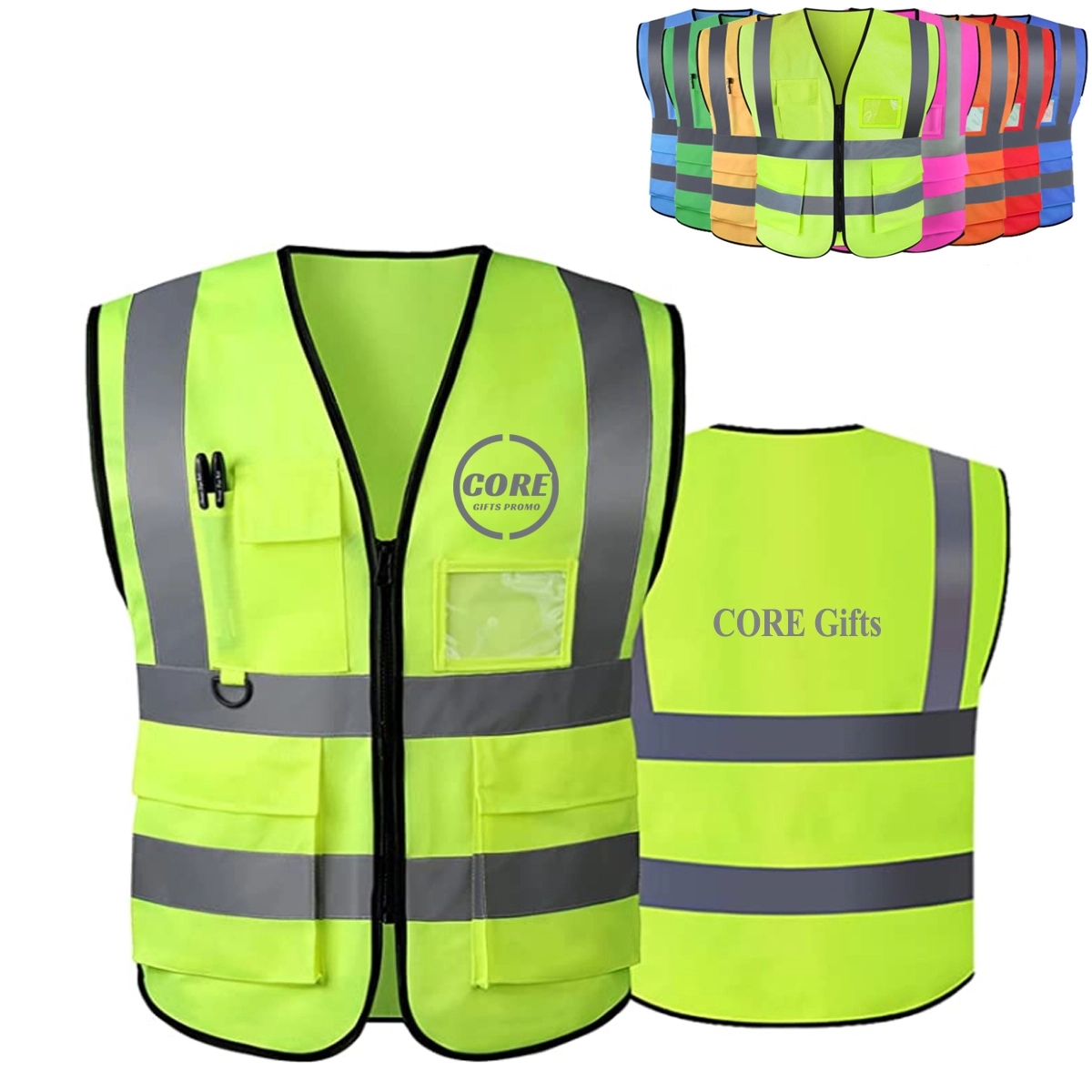 Safety Reflective Vest With Pocket 2