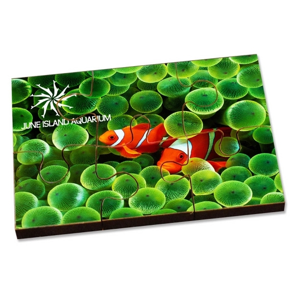 Ultra Vivid Recycled Wood Puzzle 3