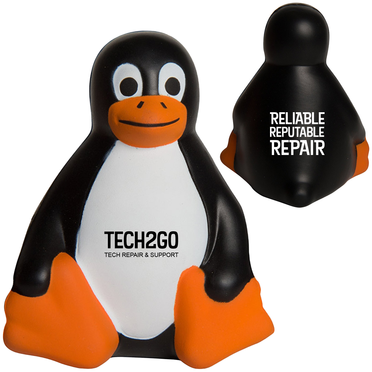 Sitting Penguin Stress Reliever 2
