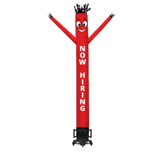 Now Hiring Inflatable Tube Man - 20ft W/Blower 3