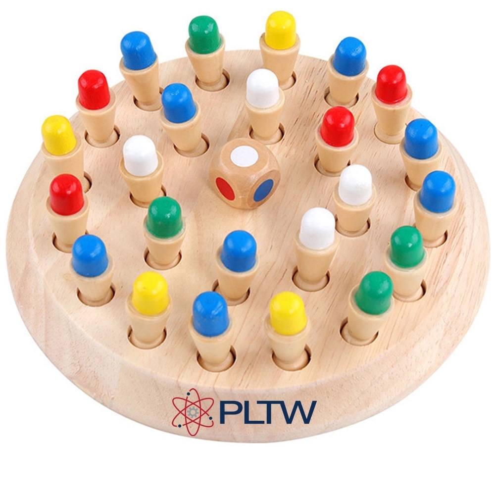 Wooden Memory Chess Game 5
