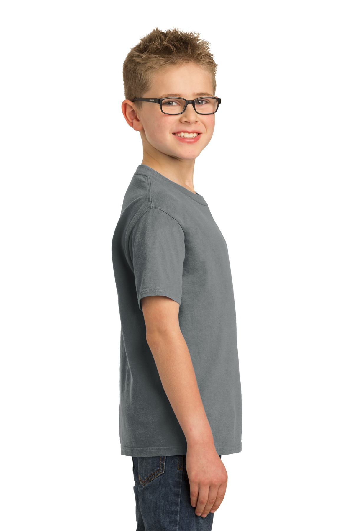 Port & Co Youth Beach Wash Garment-Dyed Tee. PC099Y 121