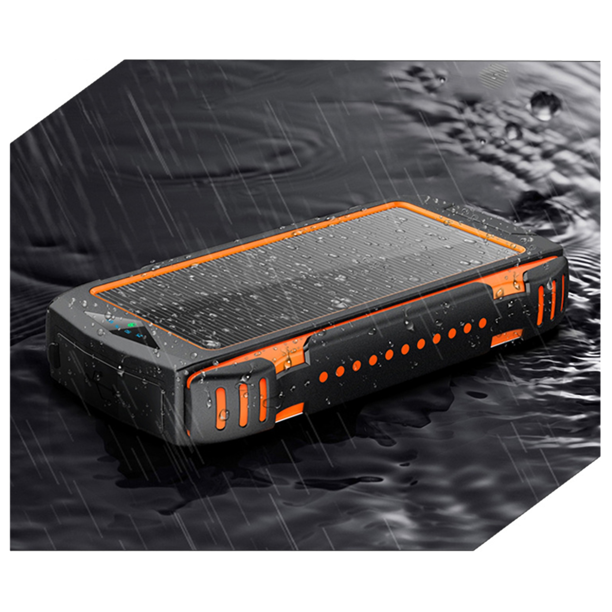 20000mAh Solar Wireless Power Bank 4