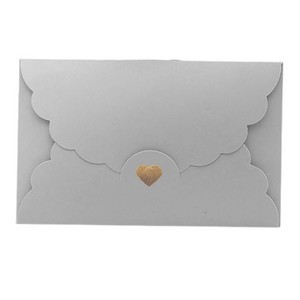 Wavy Edge Pearl Paper Envelope 12