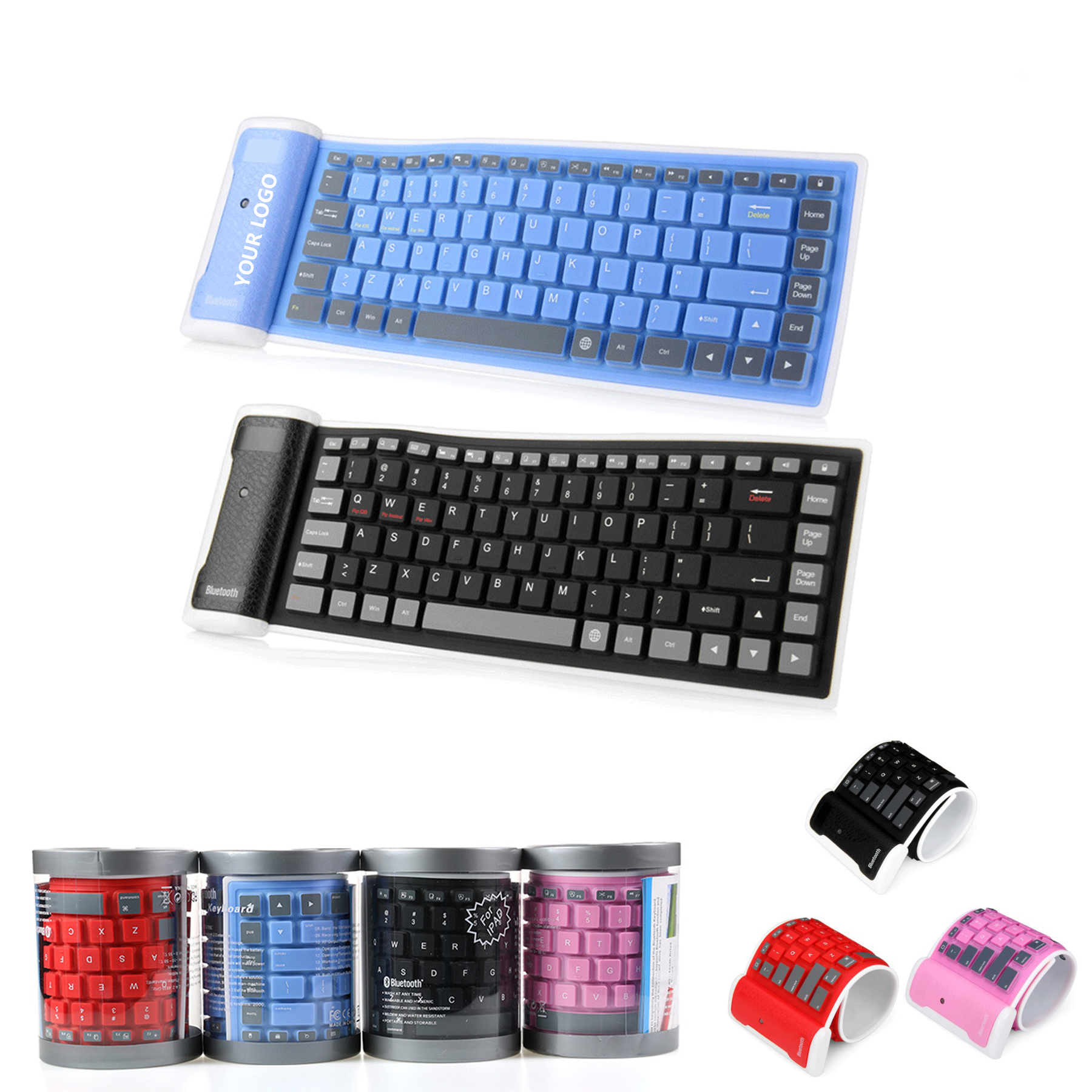 Foldable Wireless Bluetooth Keyboard 1