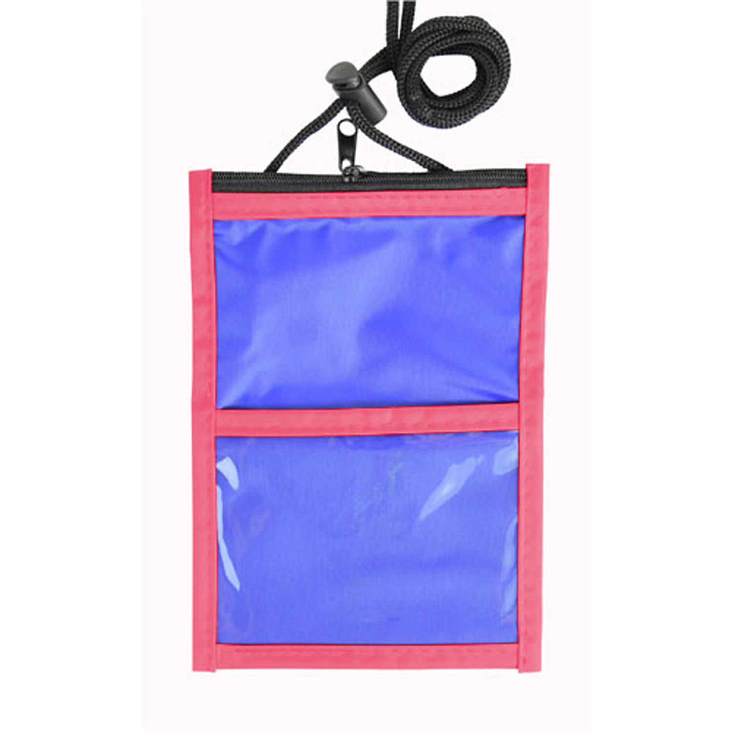 NYLON TWO TONE WALLET WITH ROPE LANYARDS 2