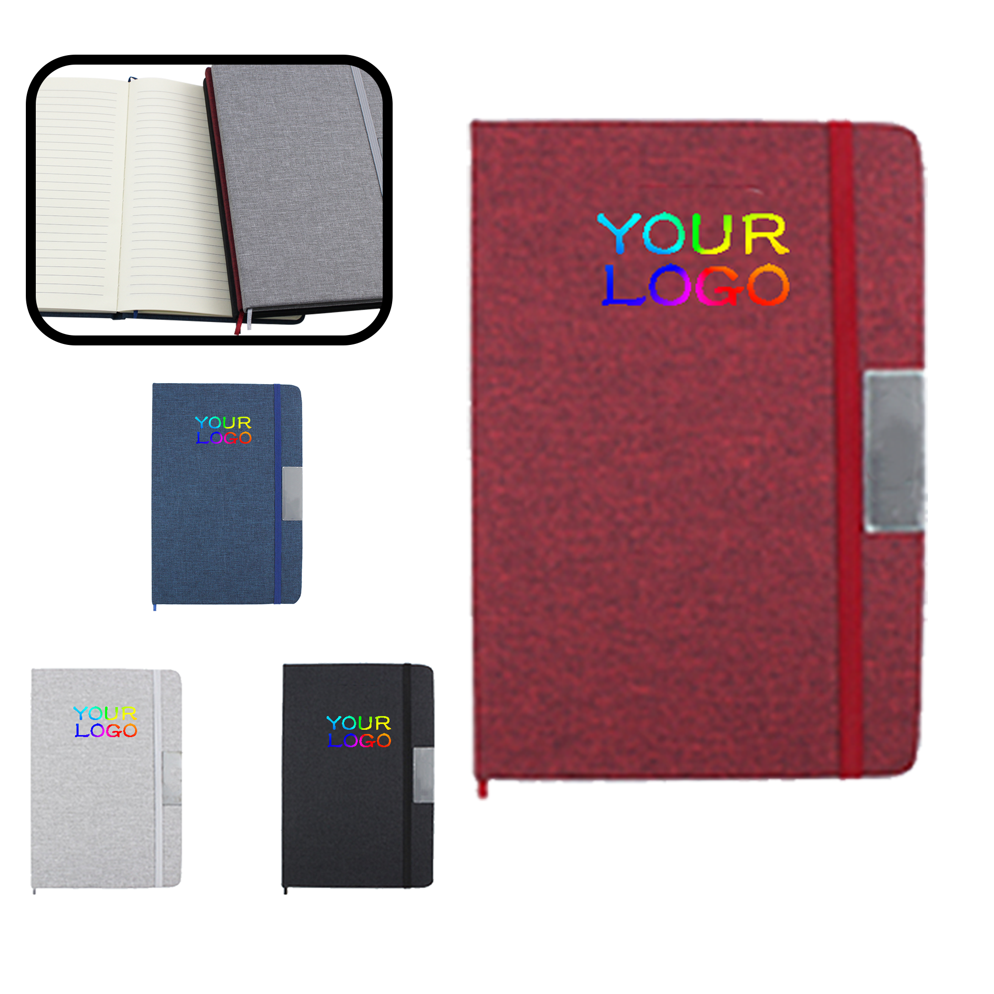 MOQ 20 PCS A5 Business Notebook 2