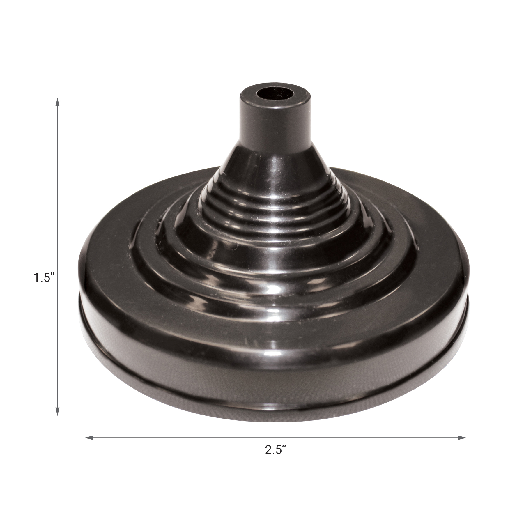 Round Stick Flag Base - 1 Hole 2
