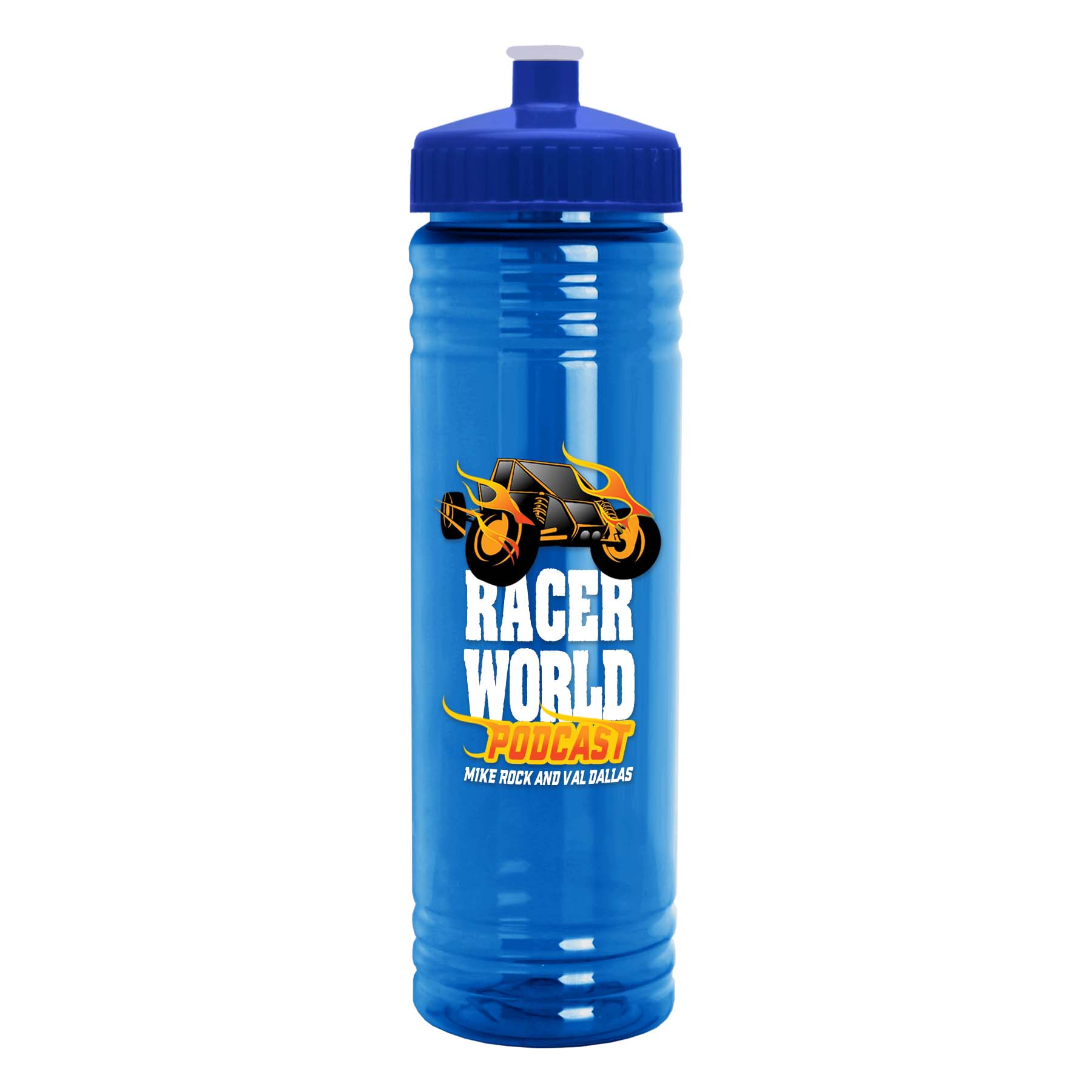 24 oz. Slim Fit Water Bottle with Push-Pull - Digital 5