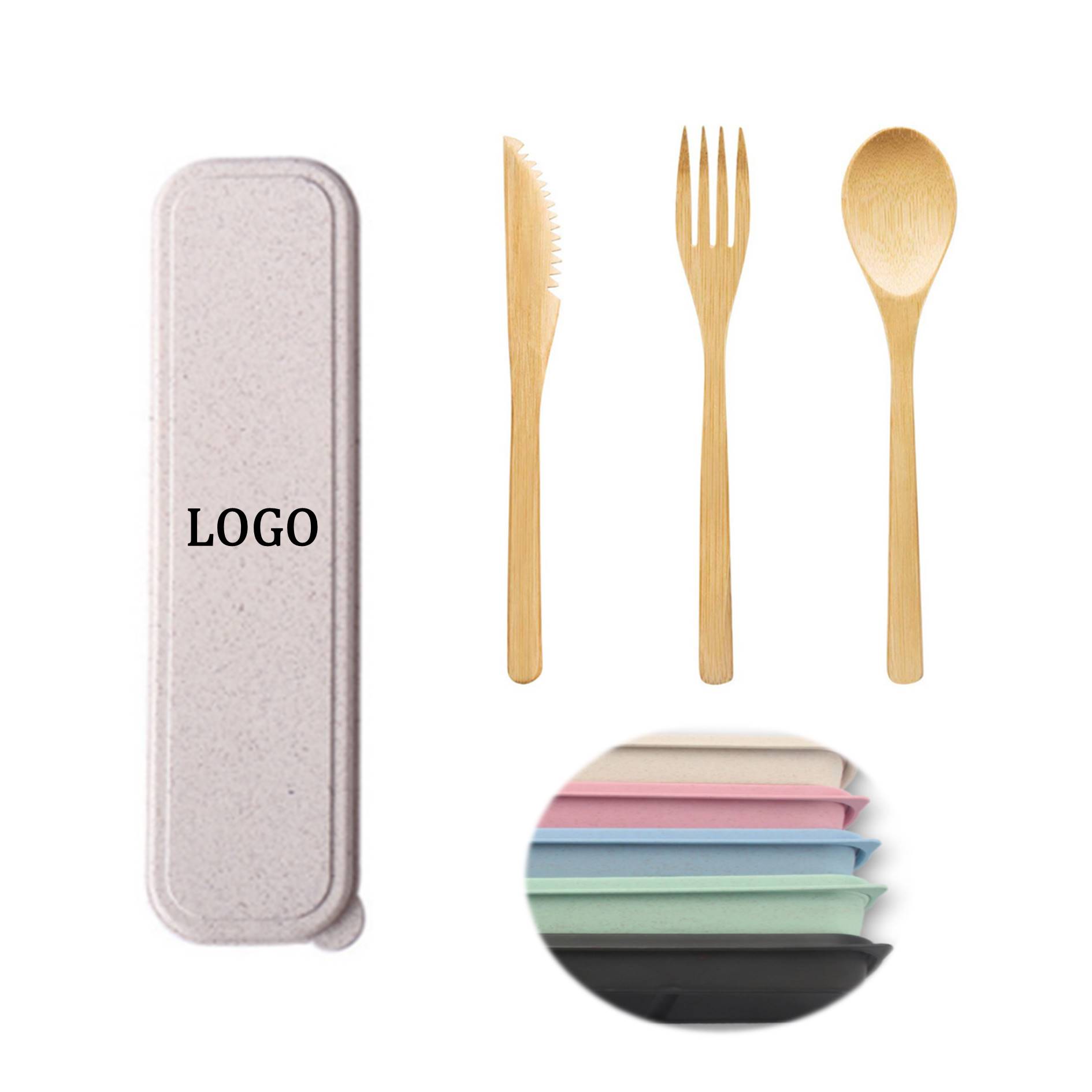 Eco-friendly Bamboo Cutlery Set 1