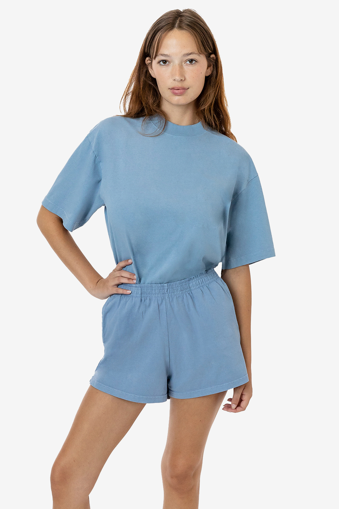 8.5 OZ HEAVY JERSEY SHORT SHORTS 25