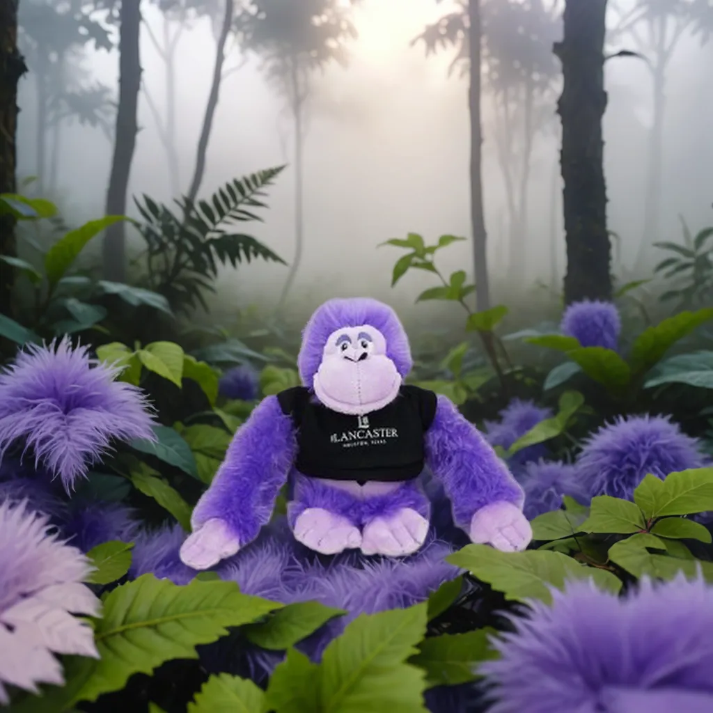 11" Bright Color Purple Gorilla 17