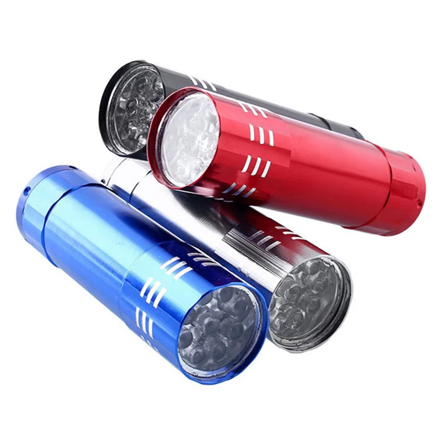 Aluminum Alloy 9 LED Flashlight 6
