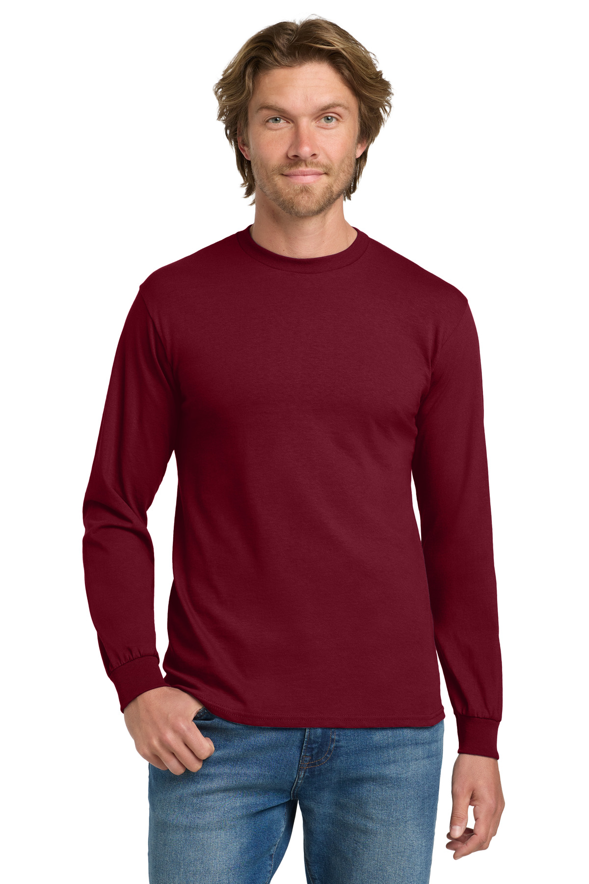 Gildan - Heavy Cotton 100% Cotton Long Sleeve T-Shirt. 5400 127