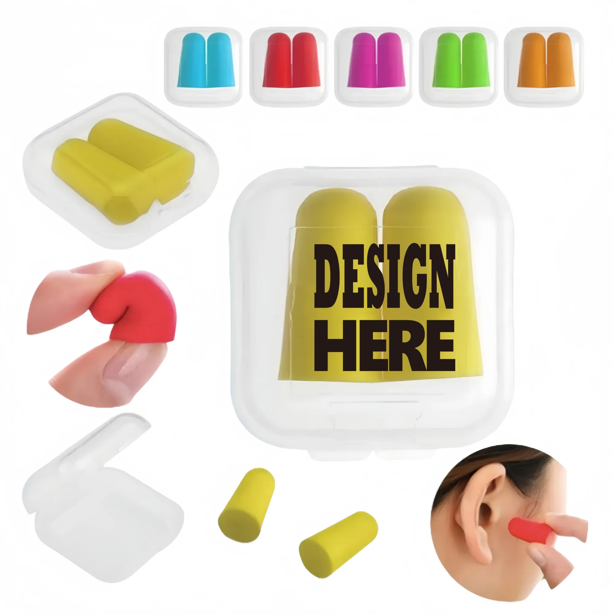 Sleeping Earplugs with Case