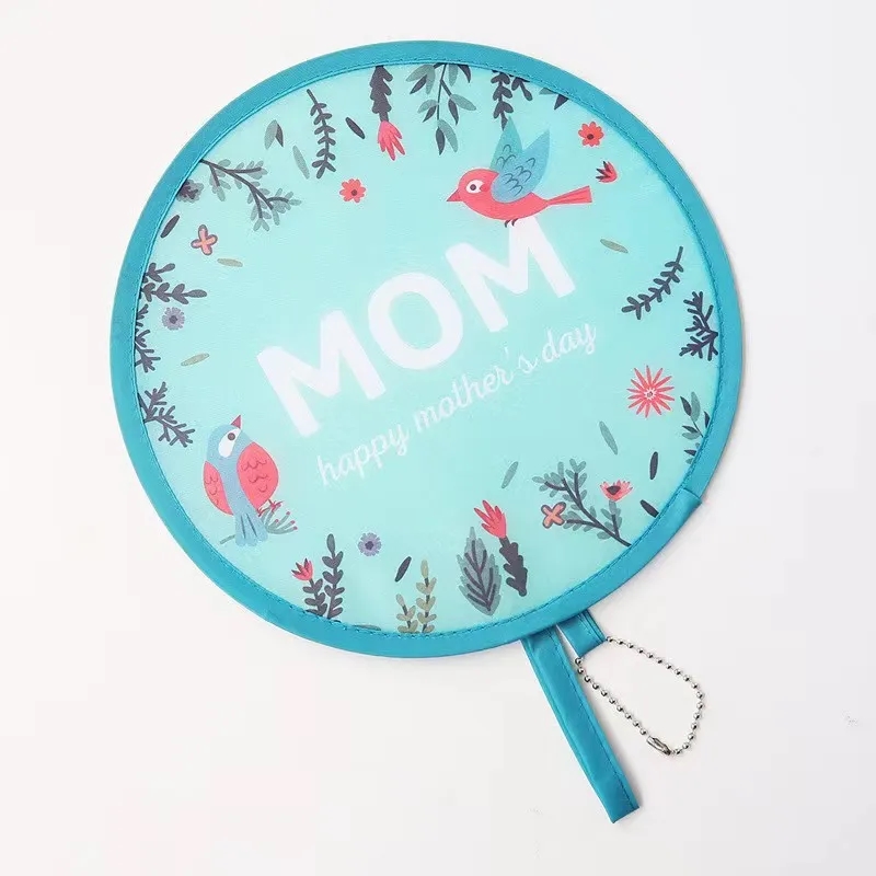 Round Foldable Hand Fan 4
