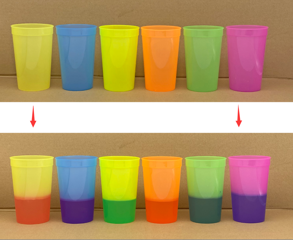 22oz Color Changing Stadium Cup 4