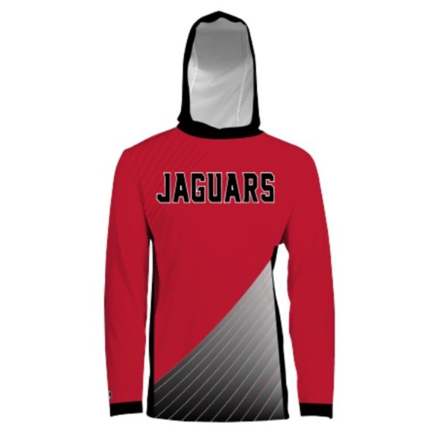Youth 180 GSM Performance Milk Silk Hooded long sleeve T-shirt, moisture wicking 2