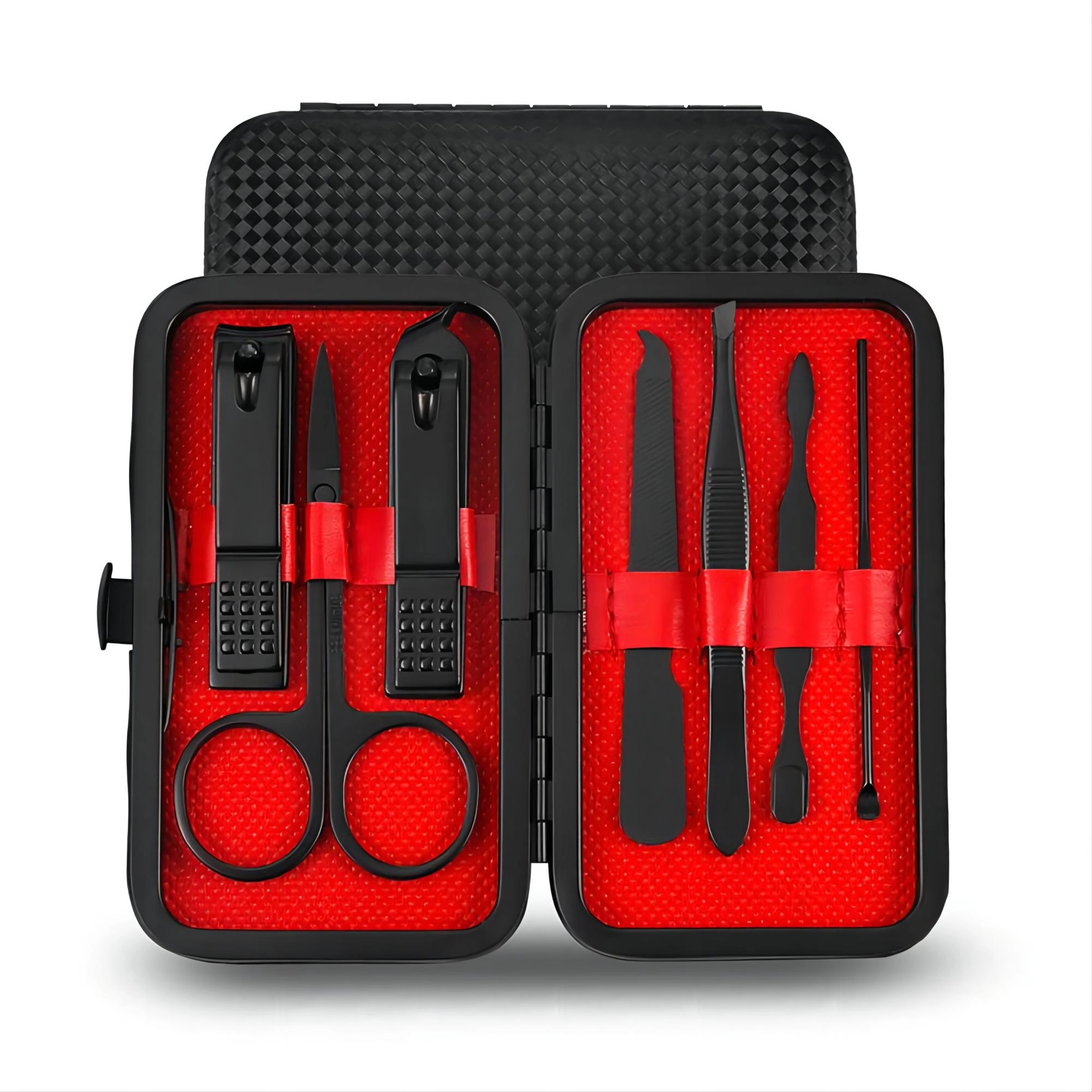Custom Logo 7 in 1 Make Up Manicure Set MOQ 100PCS