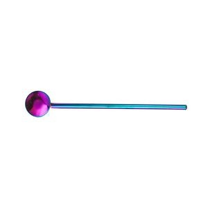 Customizable Reusable Stainless Steel Straw And Spoon 4