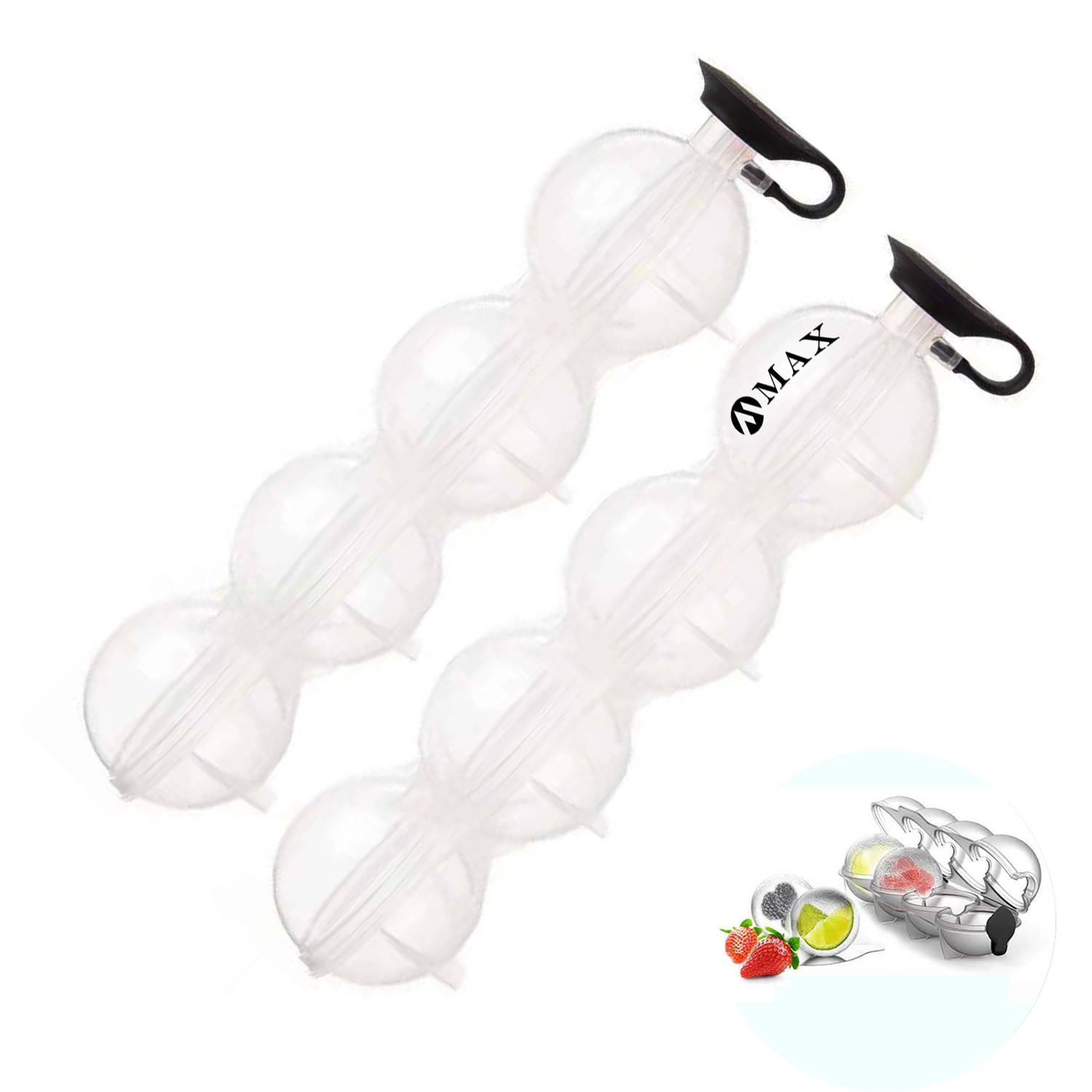 Four-Hole Round Ice Grid Mold 10