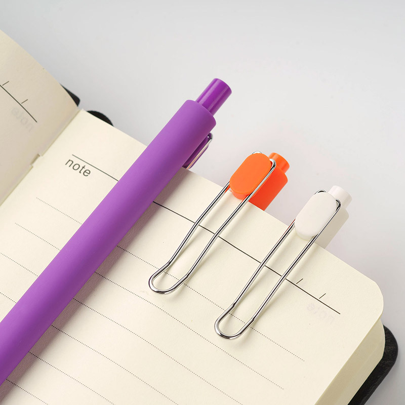 Candy-colored Soft-Touch Click Gel Pen (Full Color Print) 2