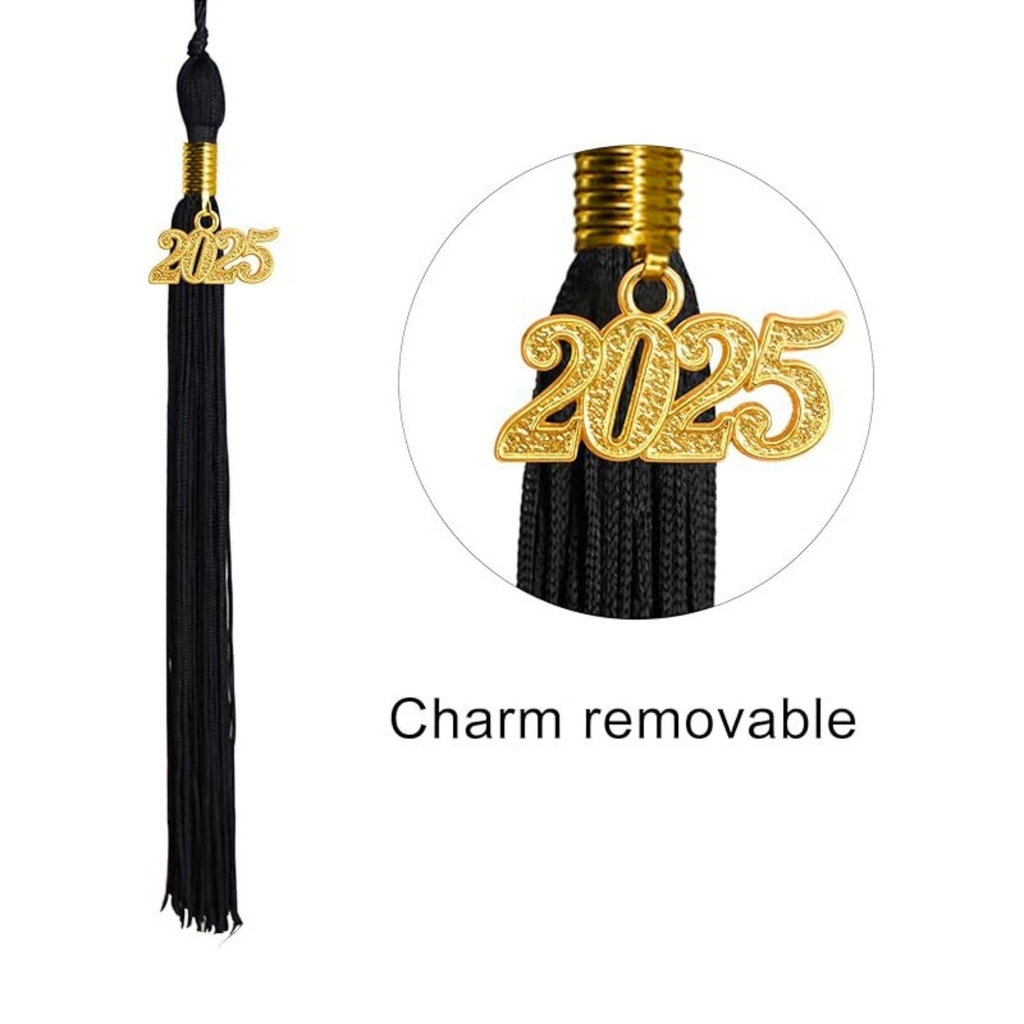 Graduation Cap With 2025 Tassel 2