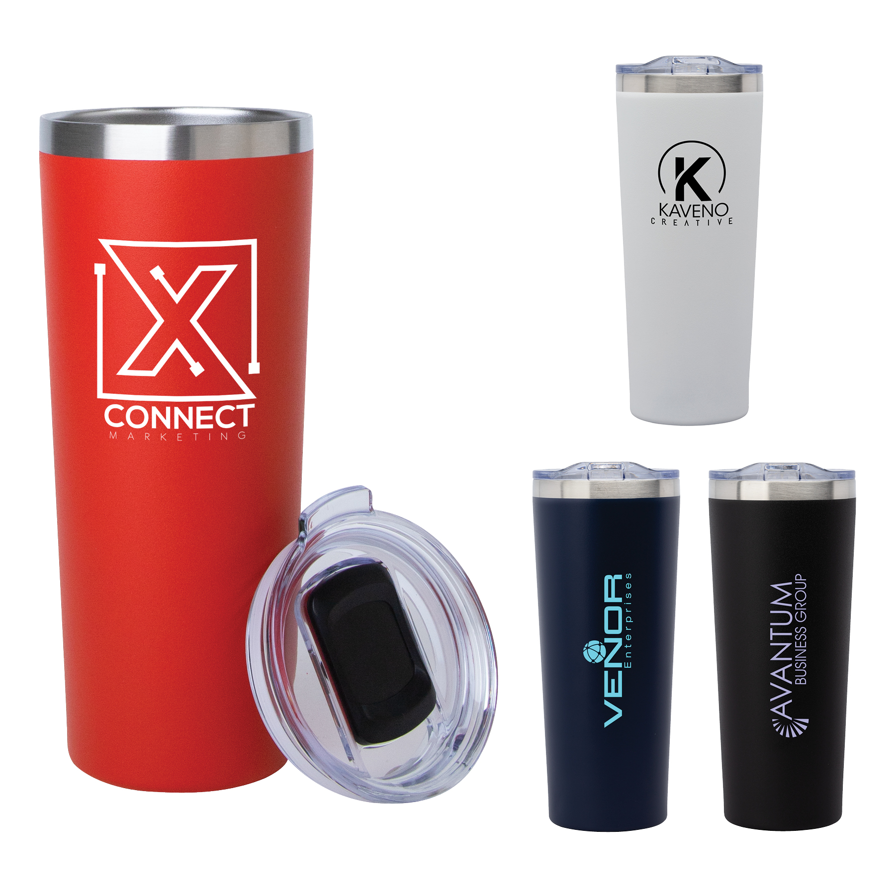 Lontano 28 oz. Double Wall, Stainless Steel Travel Tumbler 25