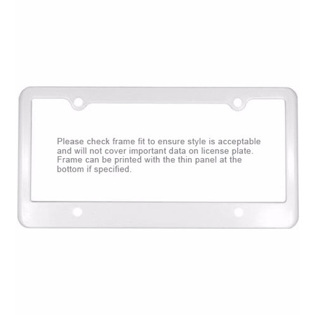 License Plate Frame - 4 Holes 7
