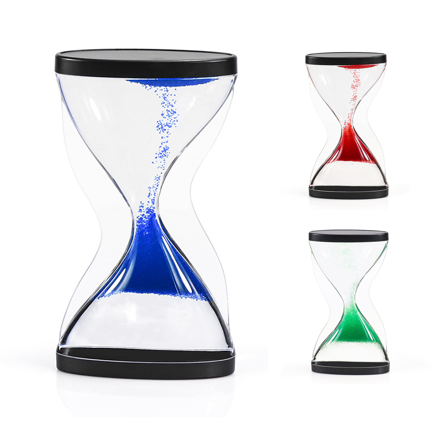 Upward Flow Liquid Hourglass Stress Relief Toy 7