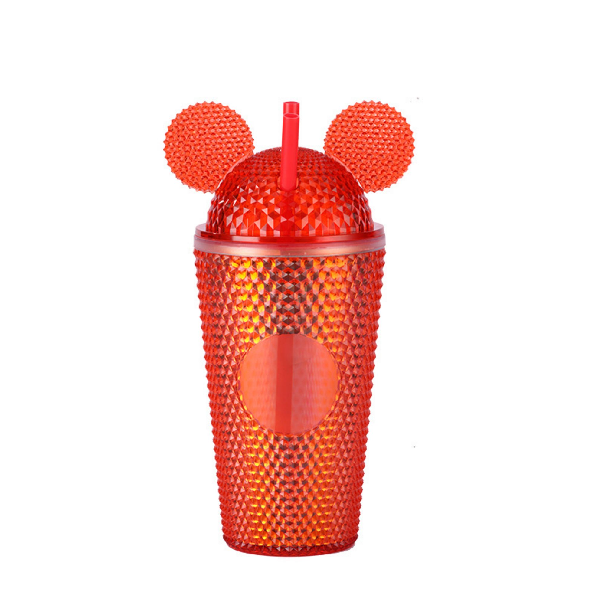 16 oz Solid Durian Cup With Cat Earmuffs 3