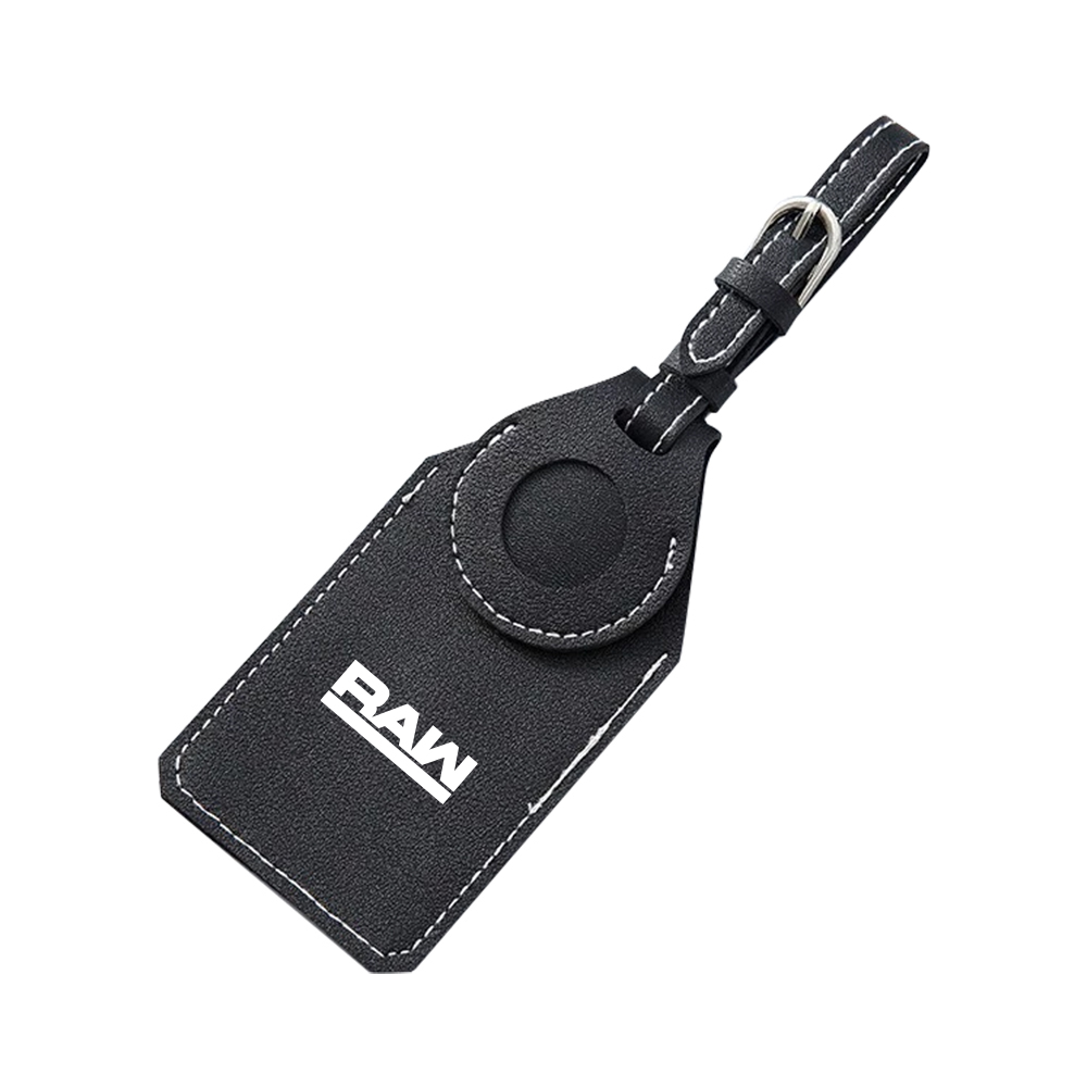 PU Luggage Tag with AirTag Slot 10