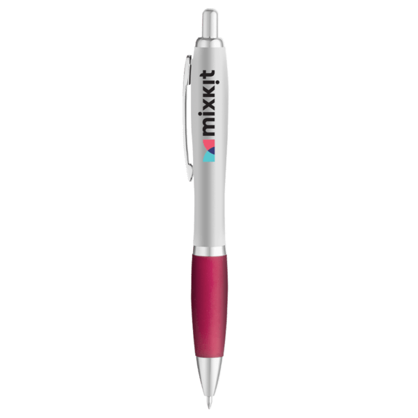 Curvaceous Matte Silver Ballpoint 11