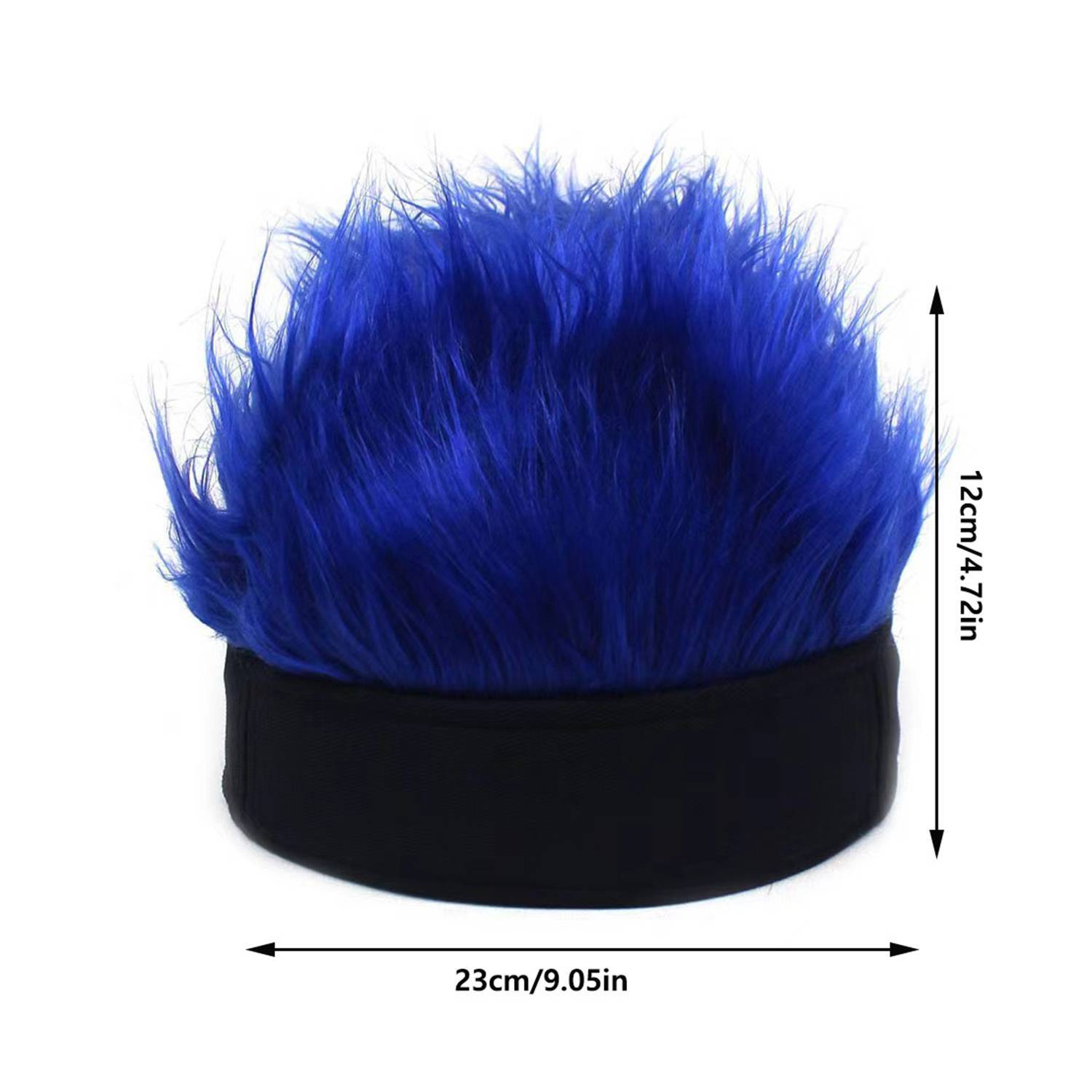 Cheering Sport Fans Breathable Stretchy Wig Cap 4