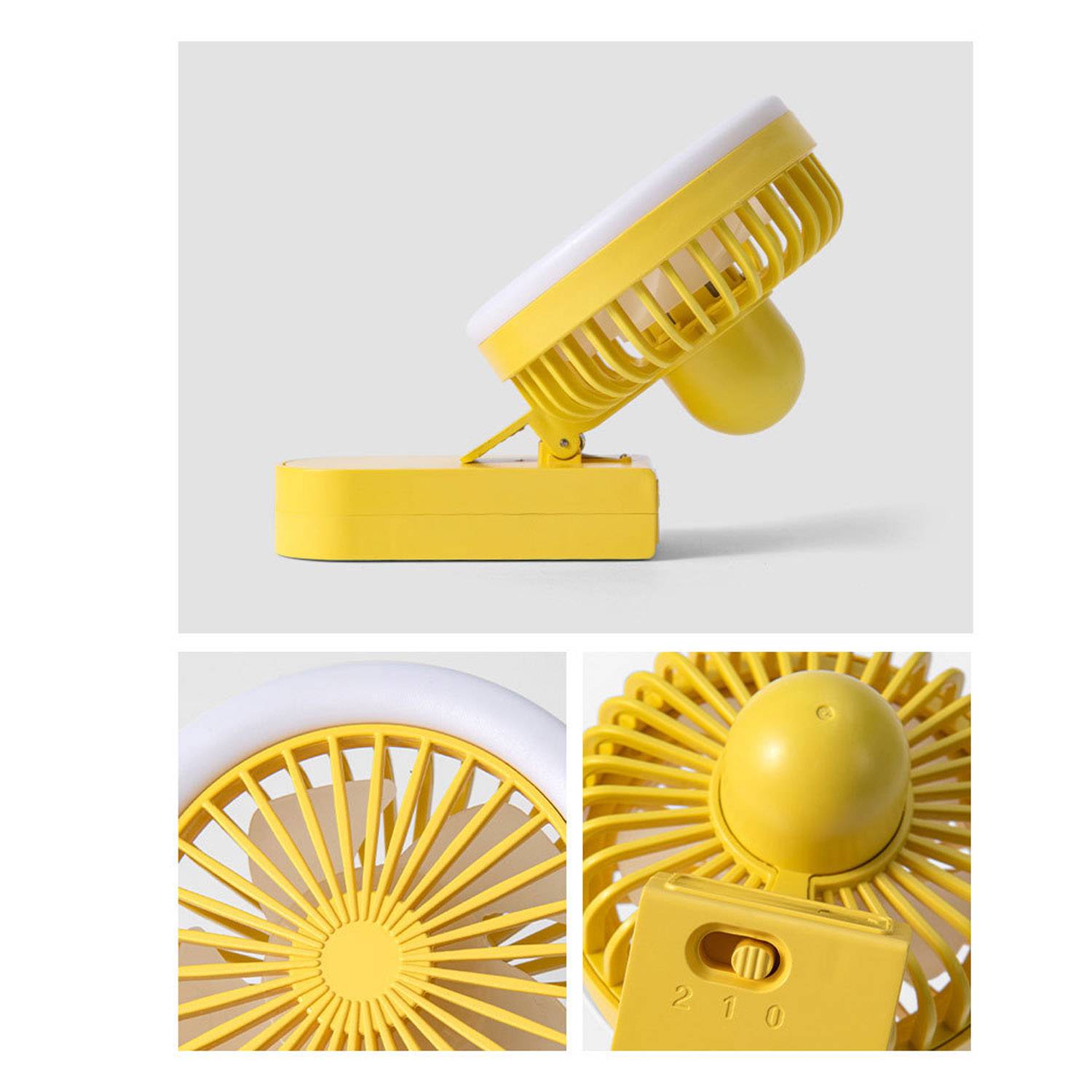 Mini Clip Handheld Fan 6