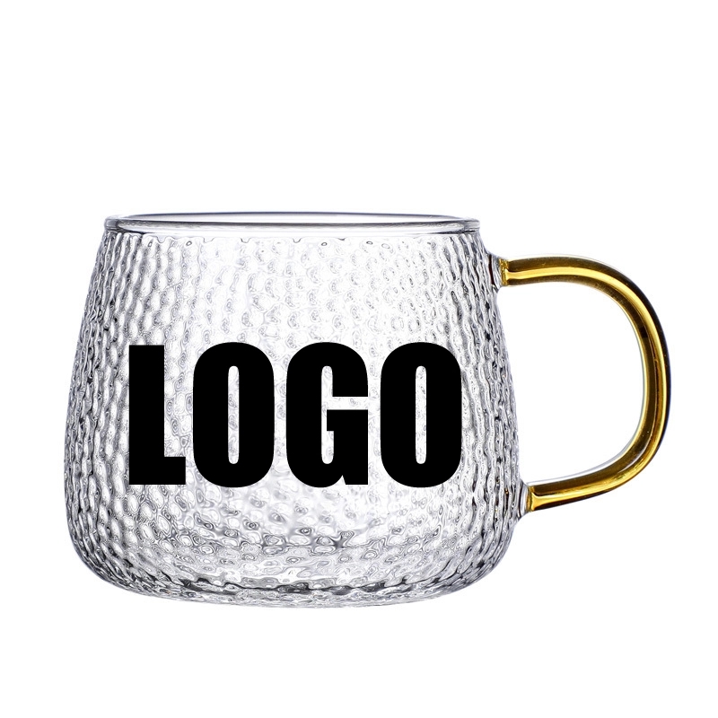 12/14 OZ. Glass Tea Coffee Mug & Office Drink Gift Cup 3