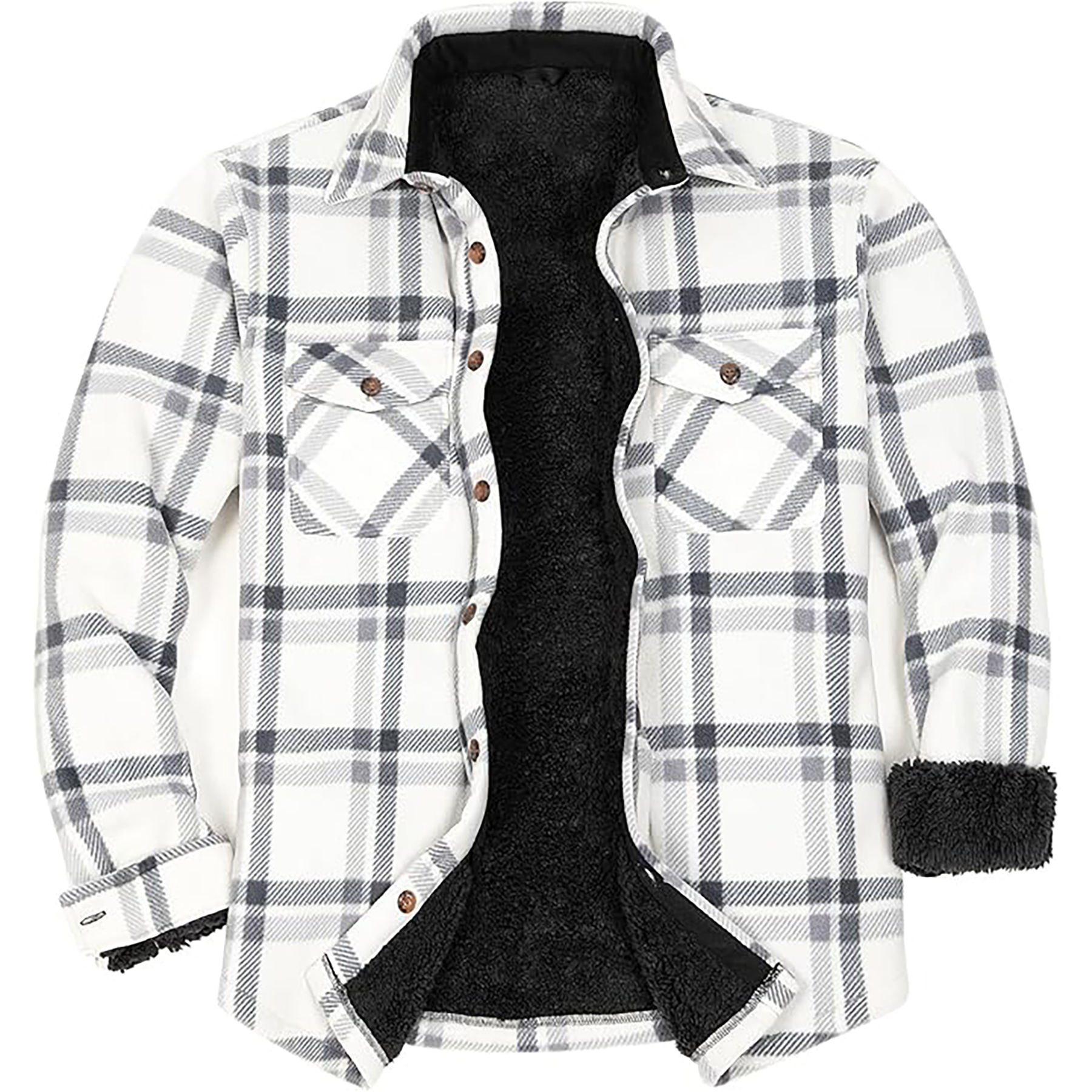 Men's Flannel Shirt Jacket 5