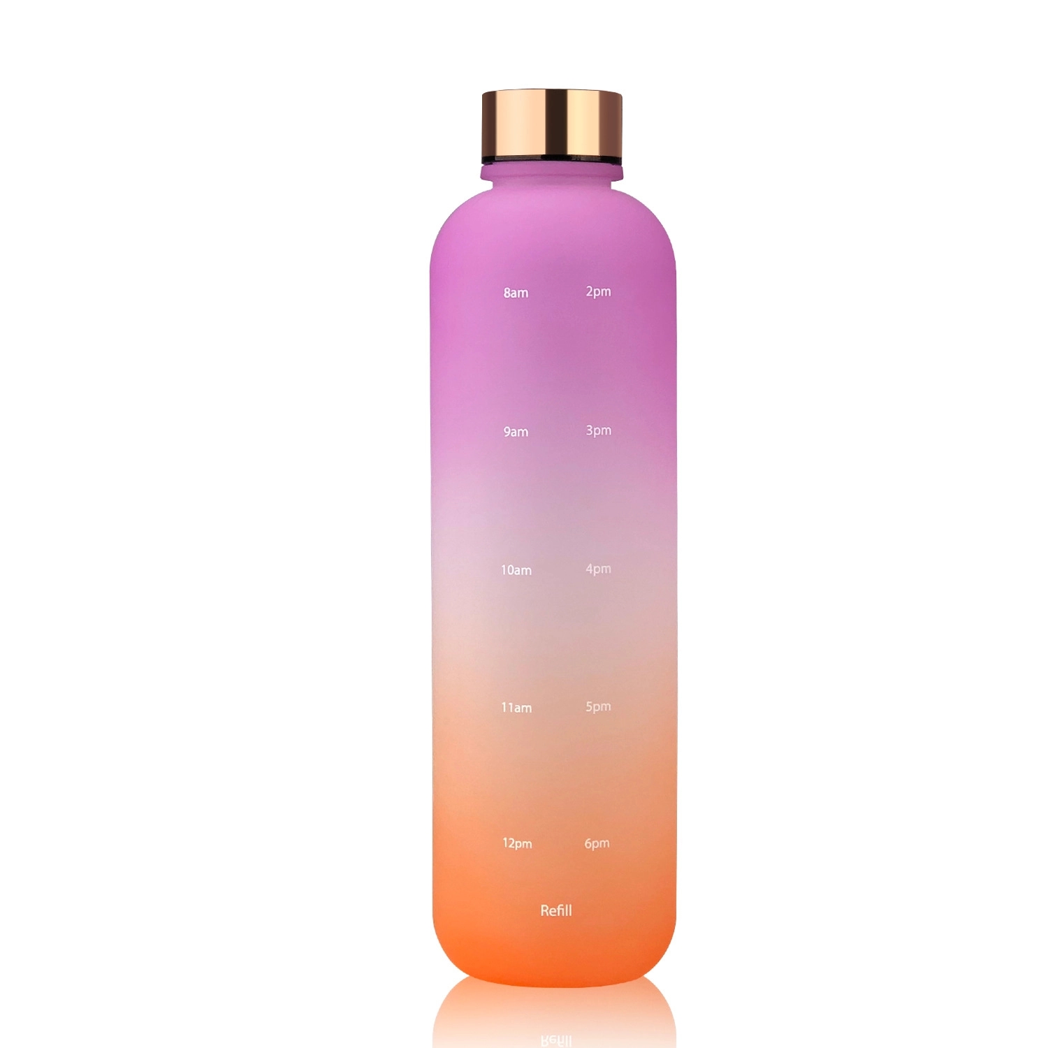Custom 32 oz Tritan Material Water Bottle with Time Marker 4