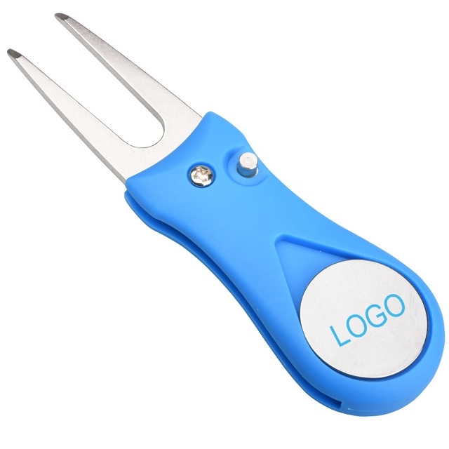 Golf Divot Repair Tool with Ball Marker 6