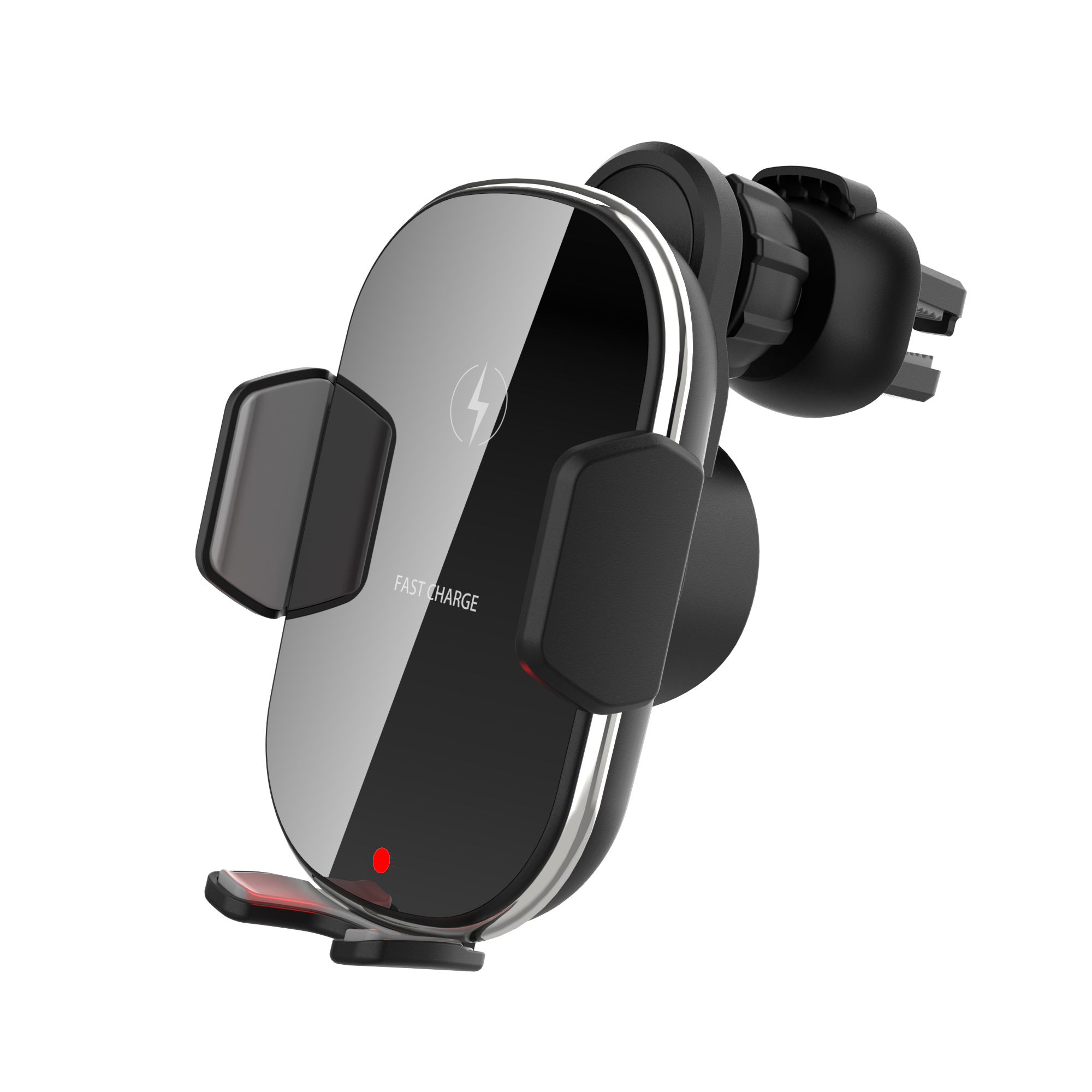 15W Fast Wireless Car Charger with Auto-Sensing Phone Mount & Adjustable Air Vent Holder 22
