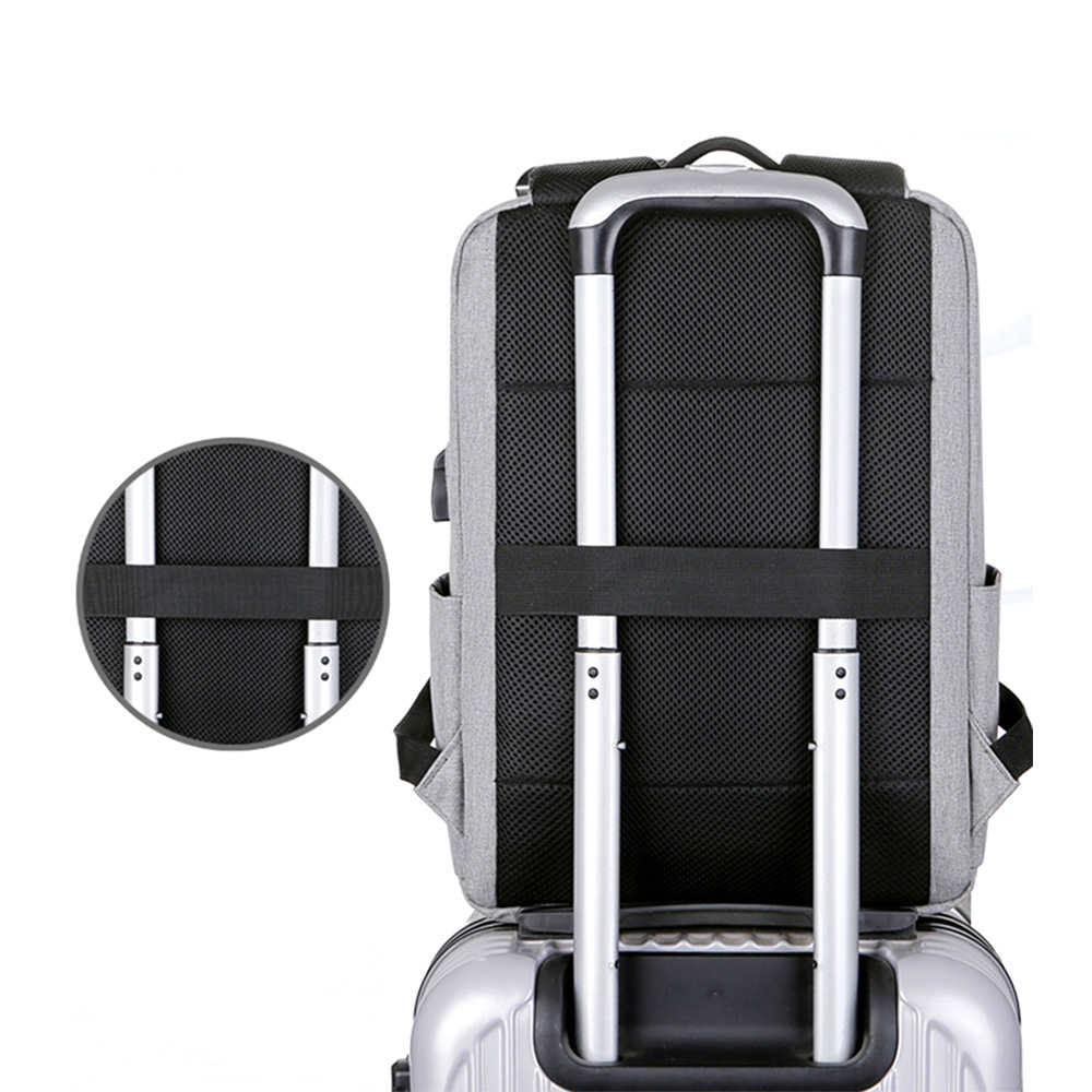 USB Rechargeable Business Backpack 7